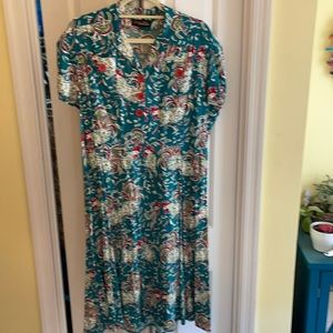Trashy Diva rooster print sweetie dress sz 20